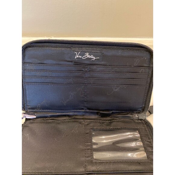 Vera Bradley Wristlet Wallet Rare Retired Baroque Pattern Clutch Bag - Picture 6 of 10